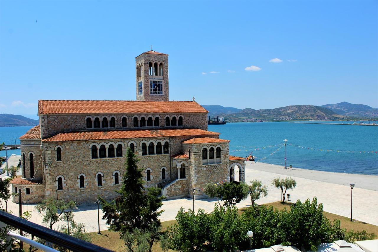 Ferienwohnung Luxury Sea View Volos Exterior foto