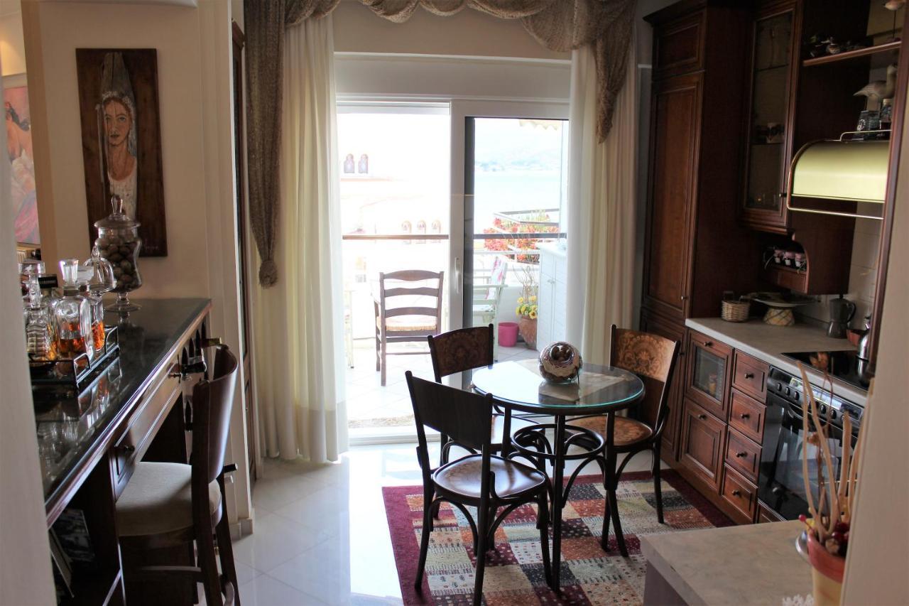 Ferienwohnung Luxury Sea View Volos Exterior foto