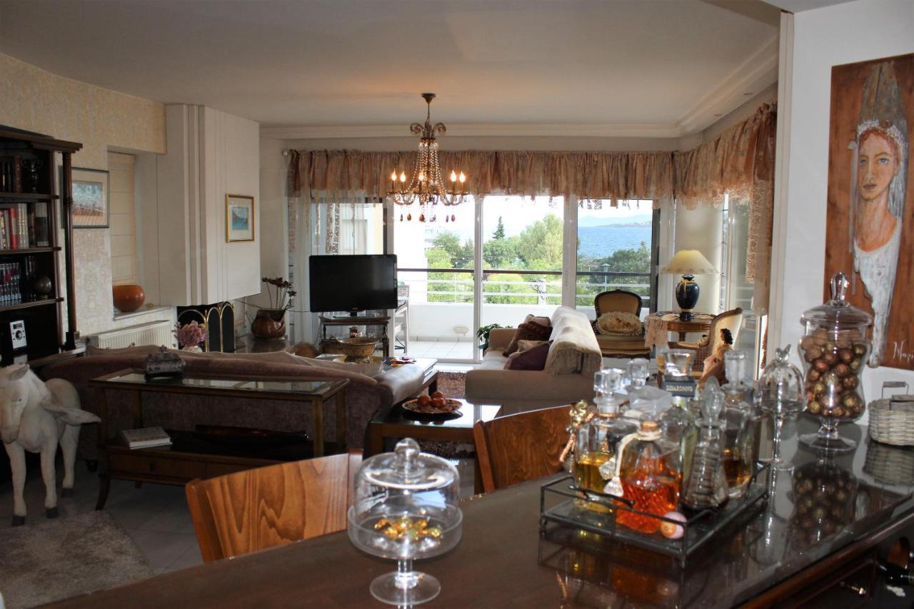 Ferienwohnung Luxury Sea View Volos Exterior foto